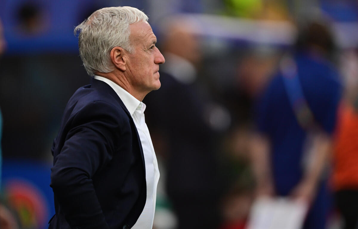 フランス代表を率いるデシャン監督