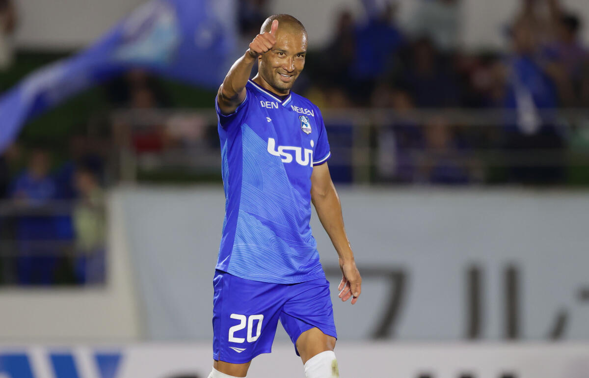 トドメの3点目をマークした川又堅碁