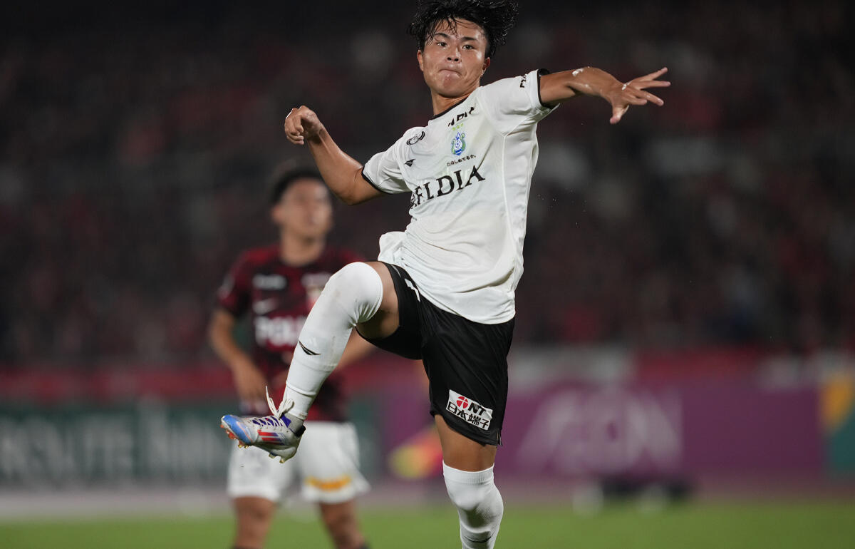 J1初ゴールを記録した湘南・石井久継