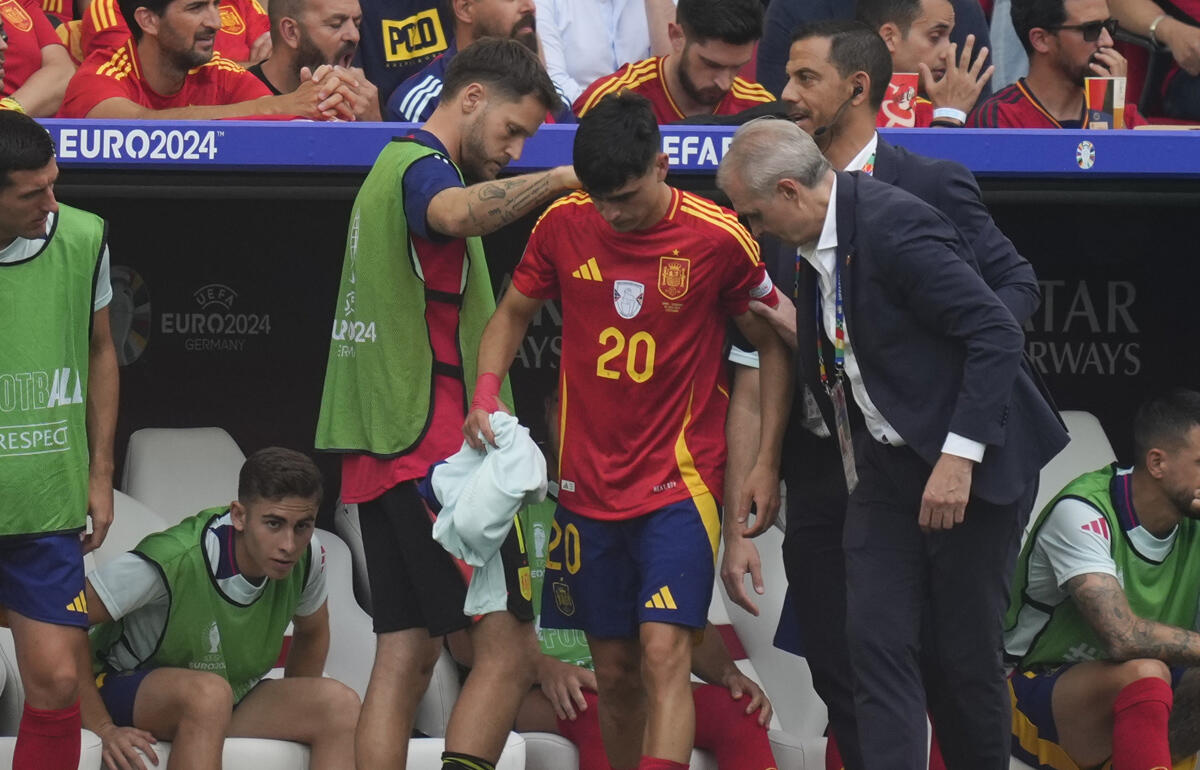 左ヒザを負傷したペドリのユーロは終了