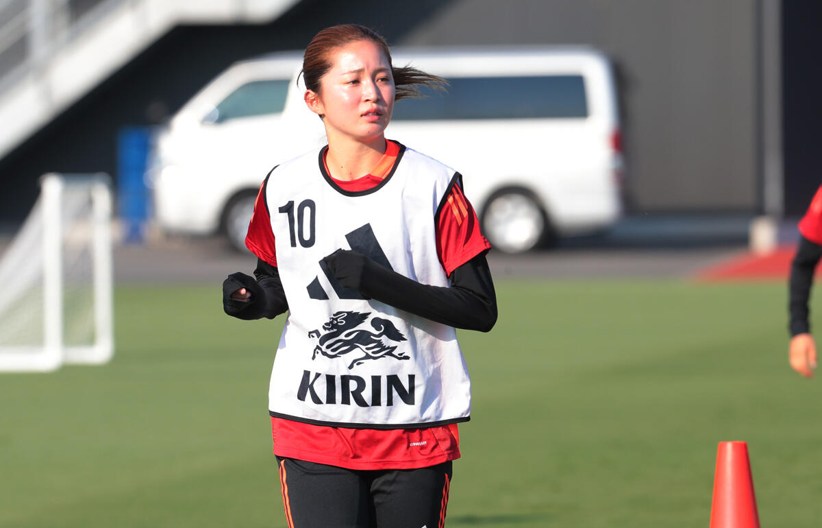 チームのムードを変える清水梨紗