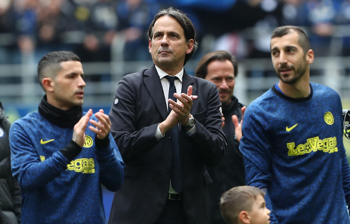 インテルを率いるS・インザーギ監督