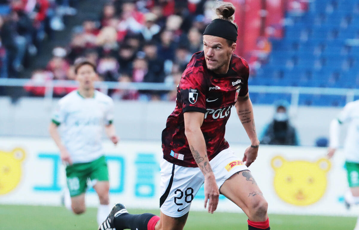 浦和の守備を支えていたアレクサンダー・ショルツ