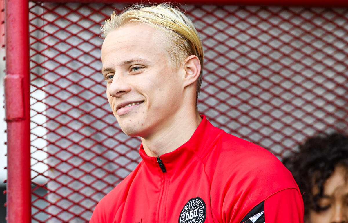 U-19デンマーク代表ではキャプテンを務めるホイルンド