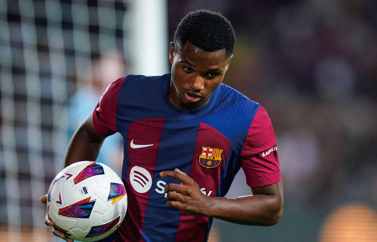 バルセロナのスペイン代表FWアンス・ファティ