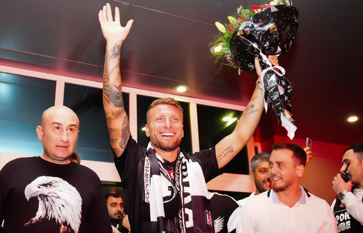 ベシクタシュに到着したインモービレ