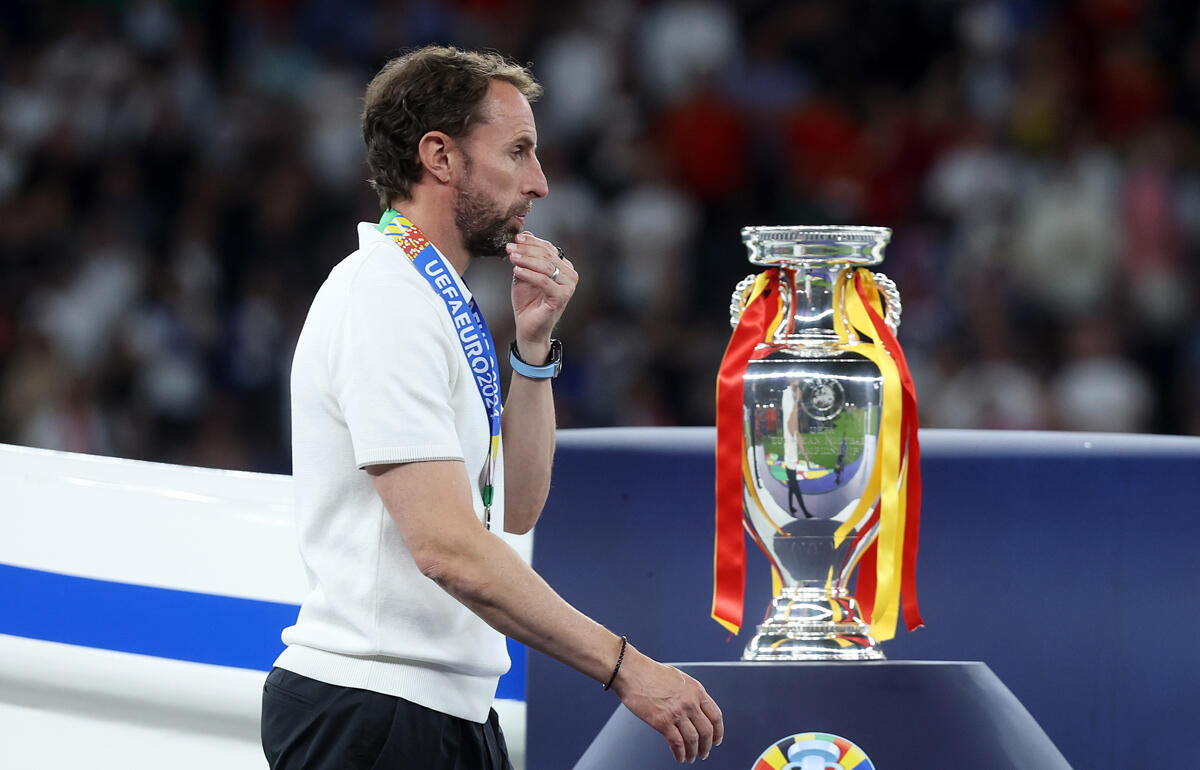 2大会連続で優勝を逃したサウスゲイト監督