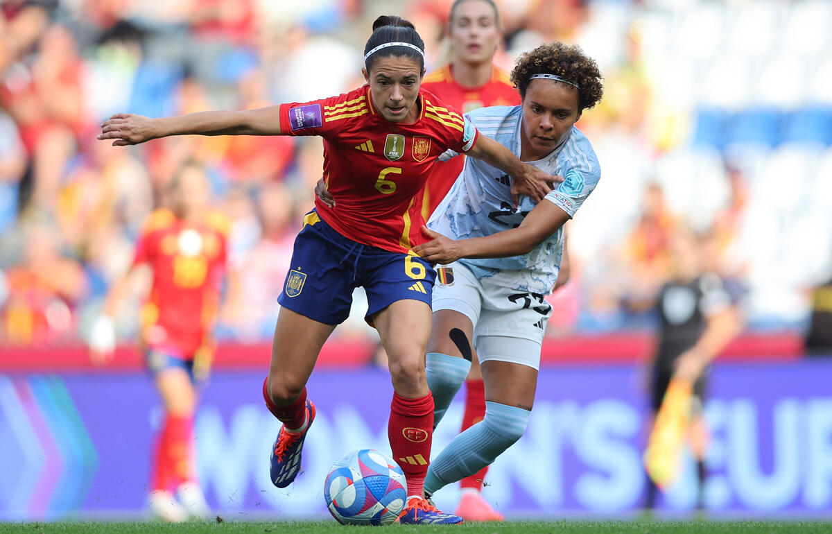 スペイン女子の中心選手であるボンマティ