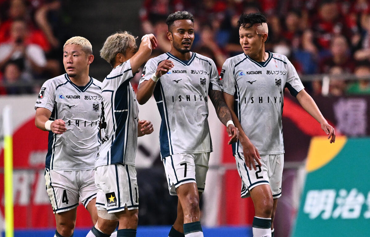 2ゴールを記録し勝利に貢献した鈴木武蔵