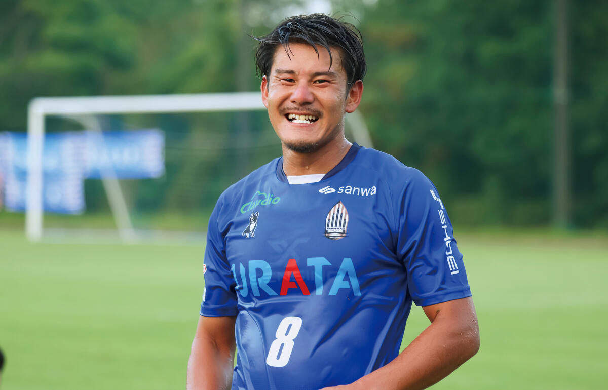 JFL浦安のワンクラブマン、富塚隼「やっぱり地元のクラブなんでね」