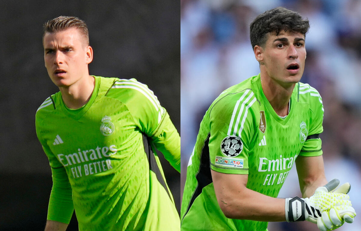 昨季は同じ時間を過ごしたルニン(左)とケパ