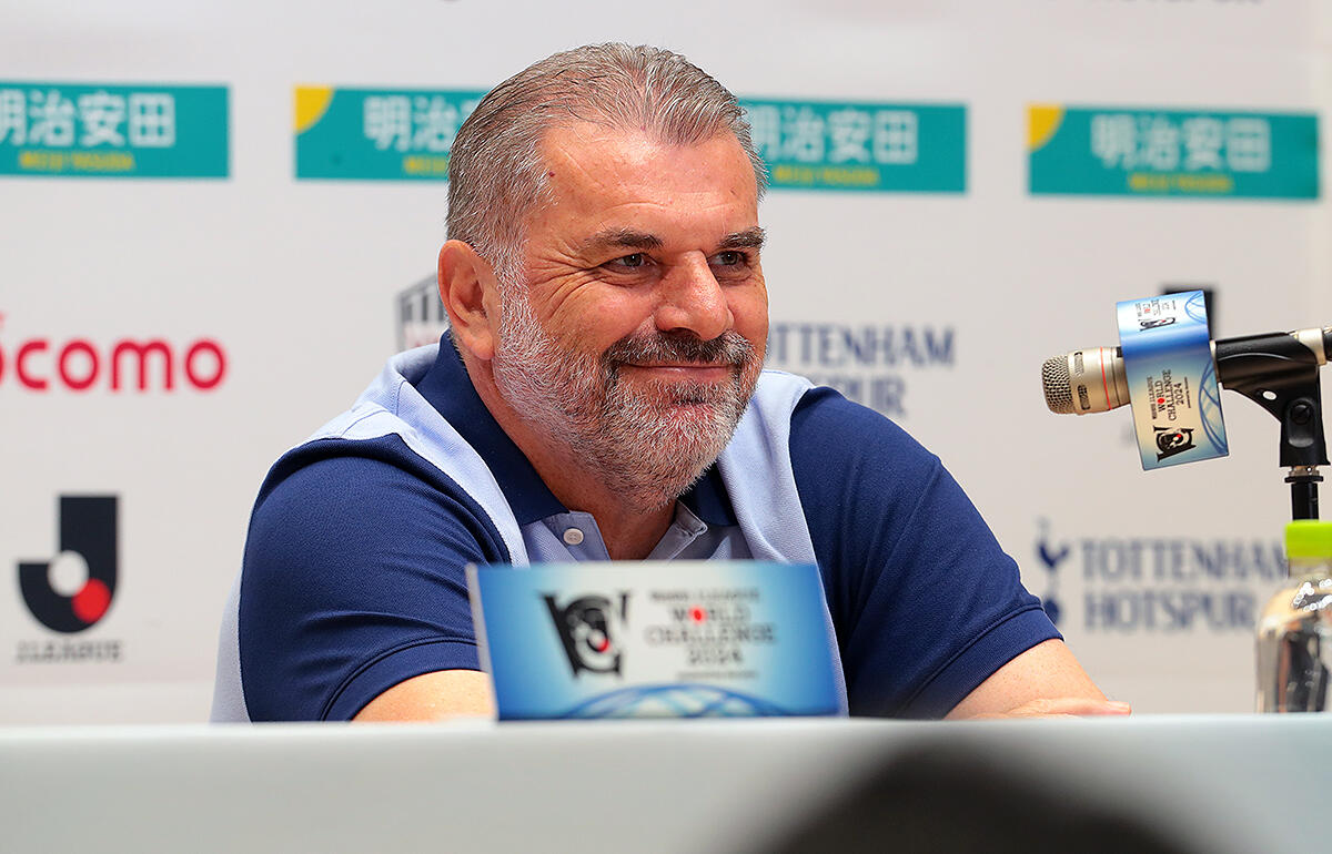 前日会見に出席したポステコグルー監督