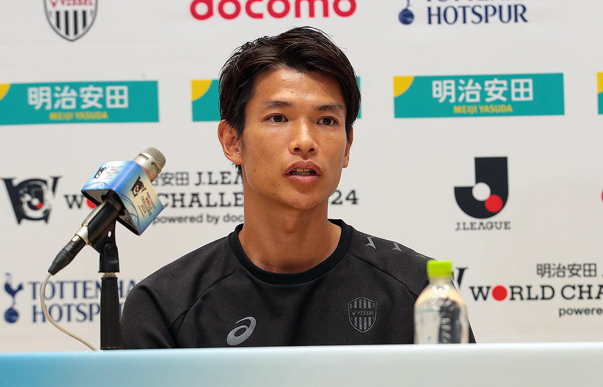 前日会見に出席した扇原貴宏