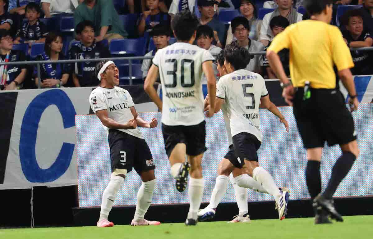 G大阪戦では決勝点を決めていた畑大雅