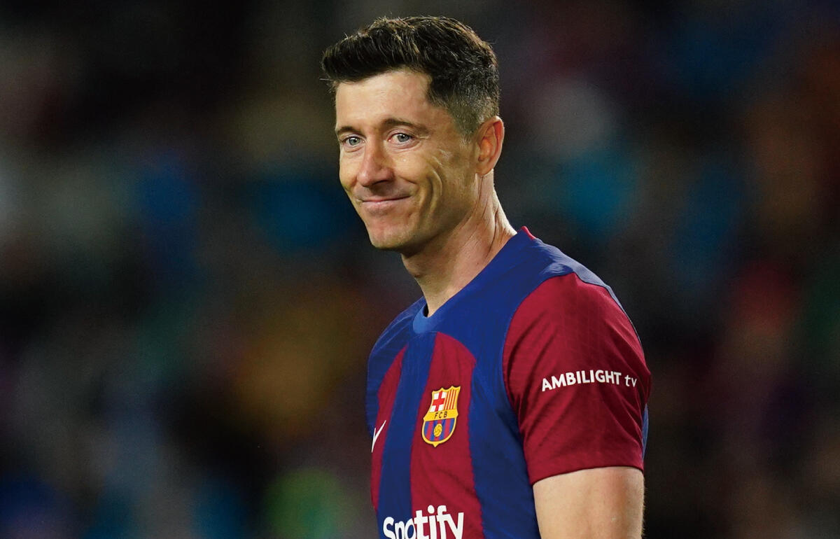 直筆サイン入り写真 ロベルト・レヴァンドフスキ サッカー