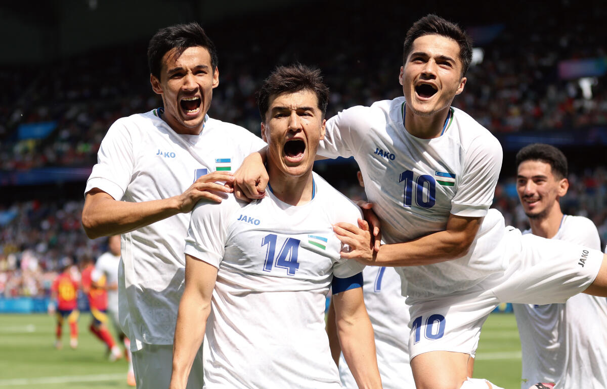 初戦ではスペイン相手に一矢報いたウズベキスタン