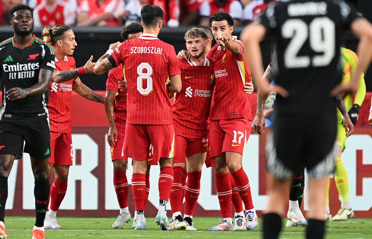 2アシストの活躍でチームを勝利に導いたハーヴェイ・エリオット