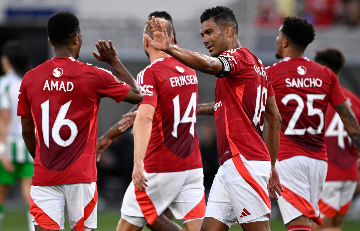 ゴールを決めたアマド・ディアロやカゼミロら