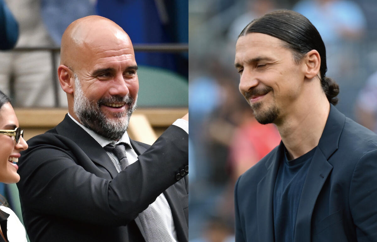 ジョゼップ・グアルディオラ、ズラタン・イブラヒモビッチ