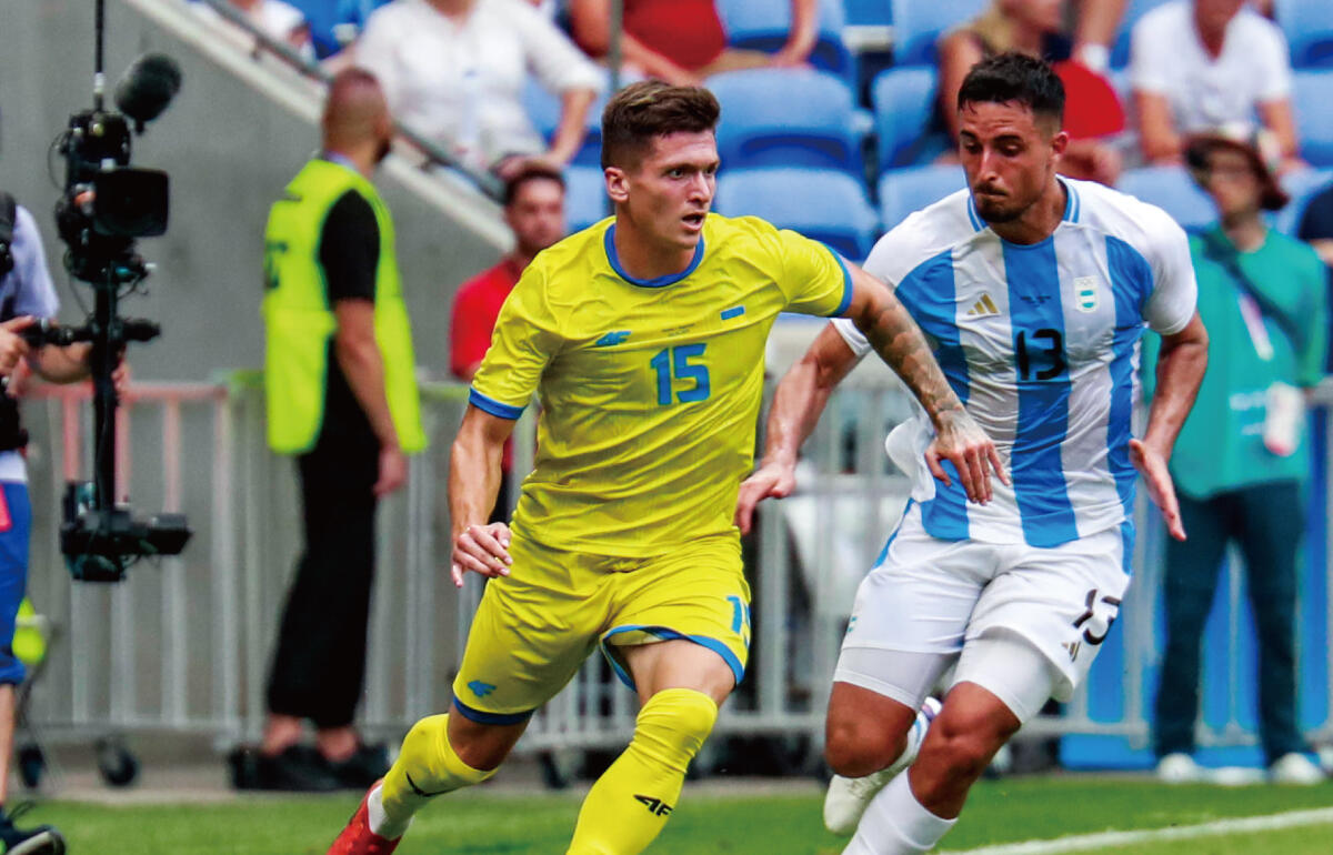 U-23ウクライナ代表のFWウラジスラフ・ヴェレテン(21)