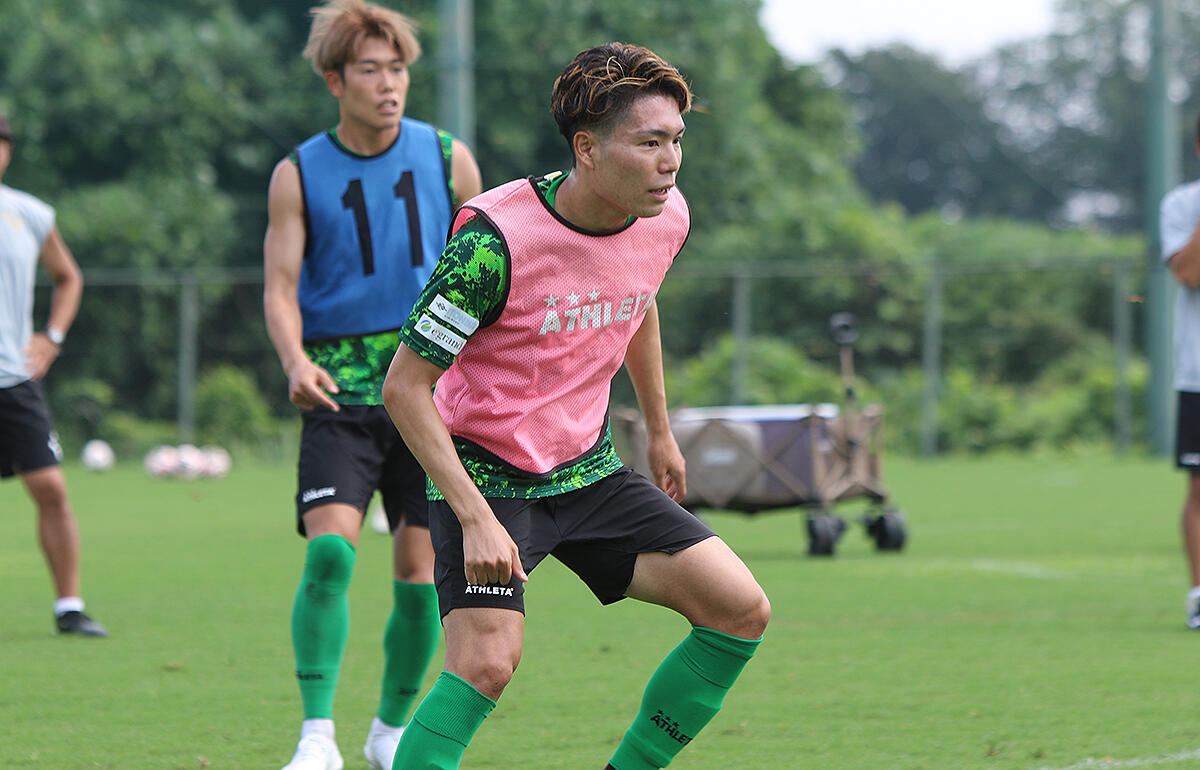 公式戦デビュー間近の松村優太