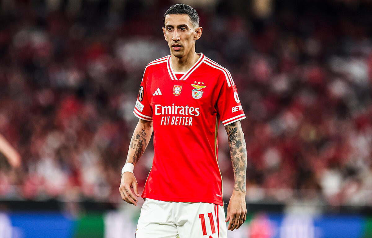 ベンフィカとの新契約が発表されたアンヘル・ディ・マリア