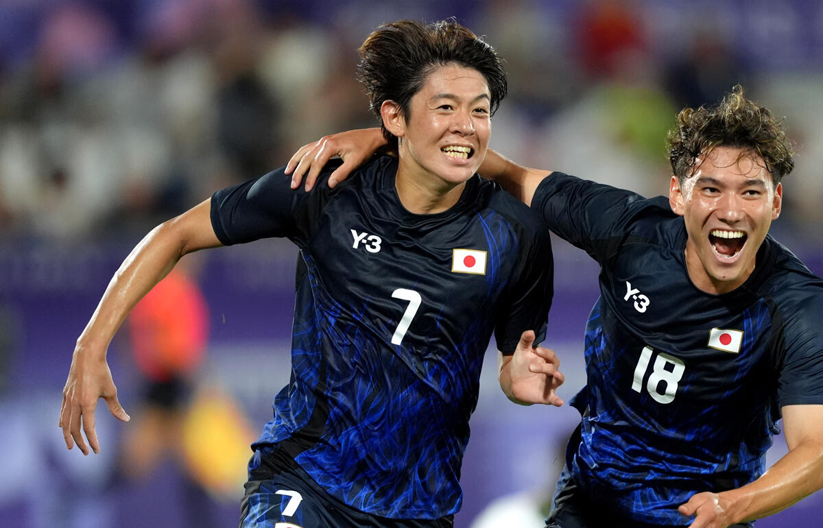 パリ五輪で2ゴールを記録した山本理仁