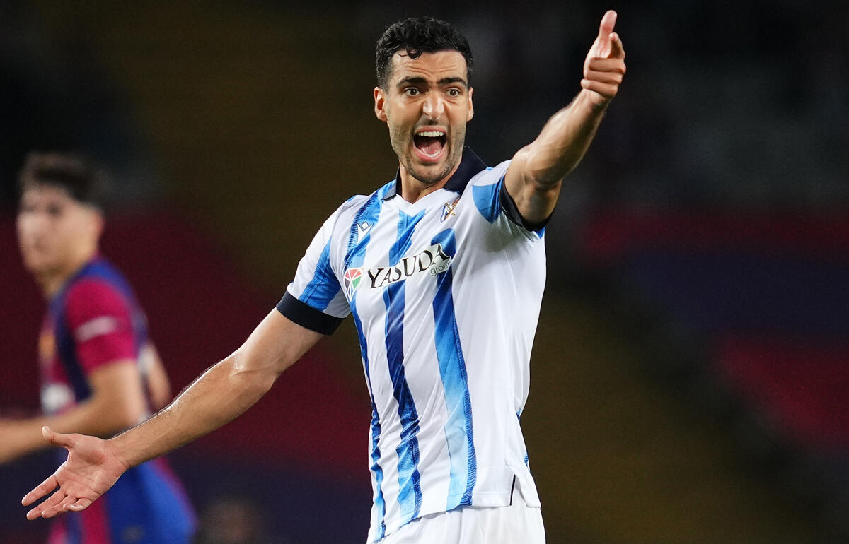 ソシエダの中心選手としてプレーするメリーノ