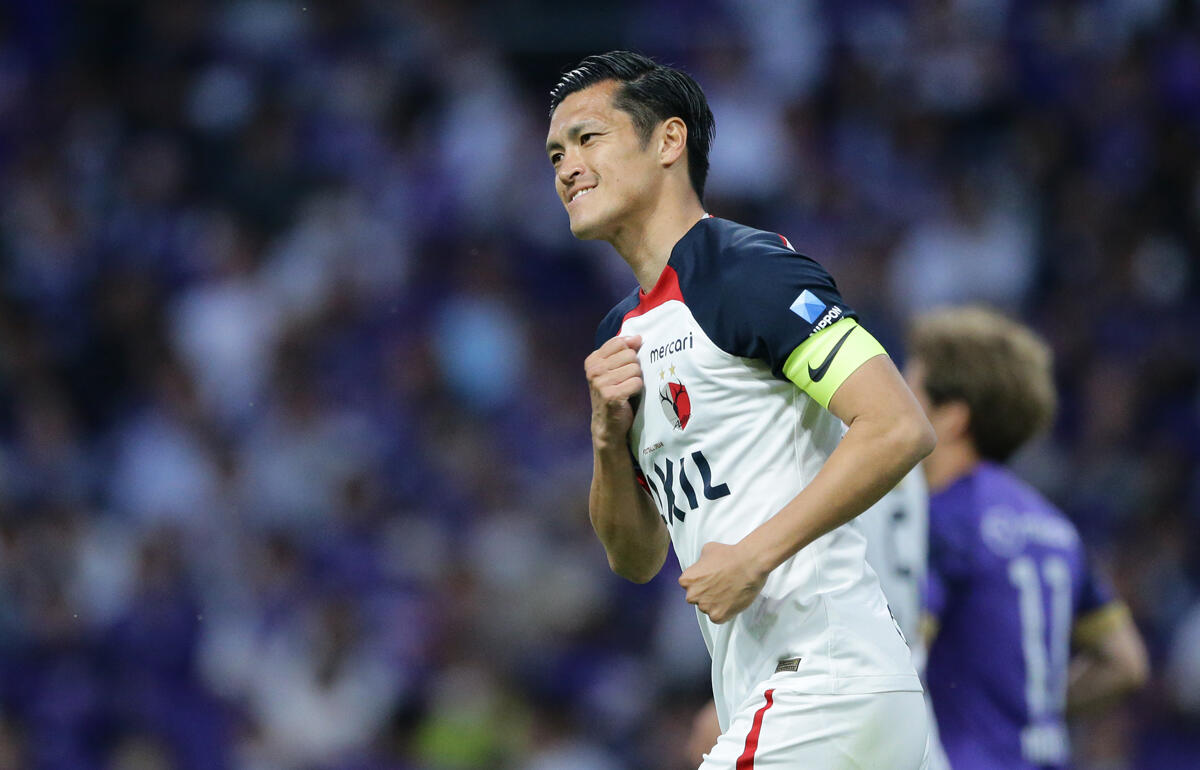 土壇場に決勝ゴールを決めた植田直通