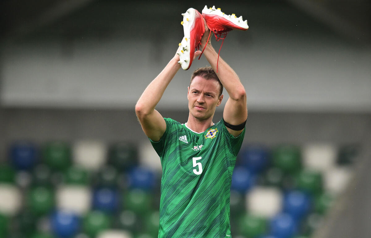 北アイルランド代表として107試合に出場したエバンス