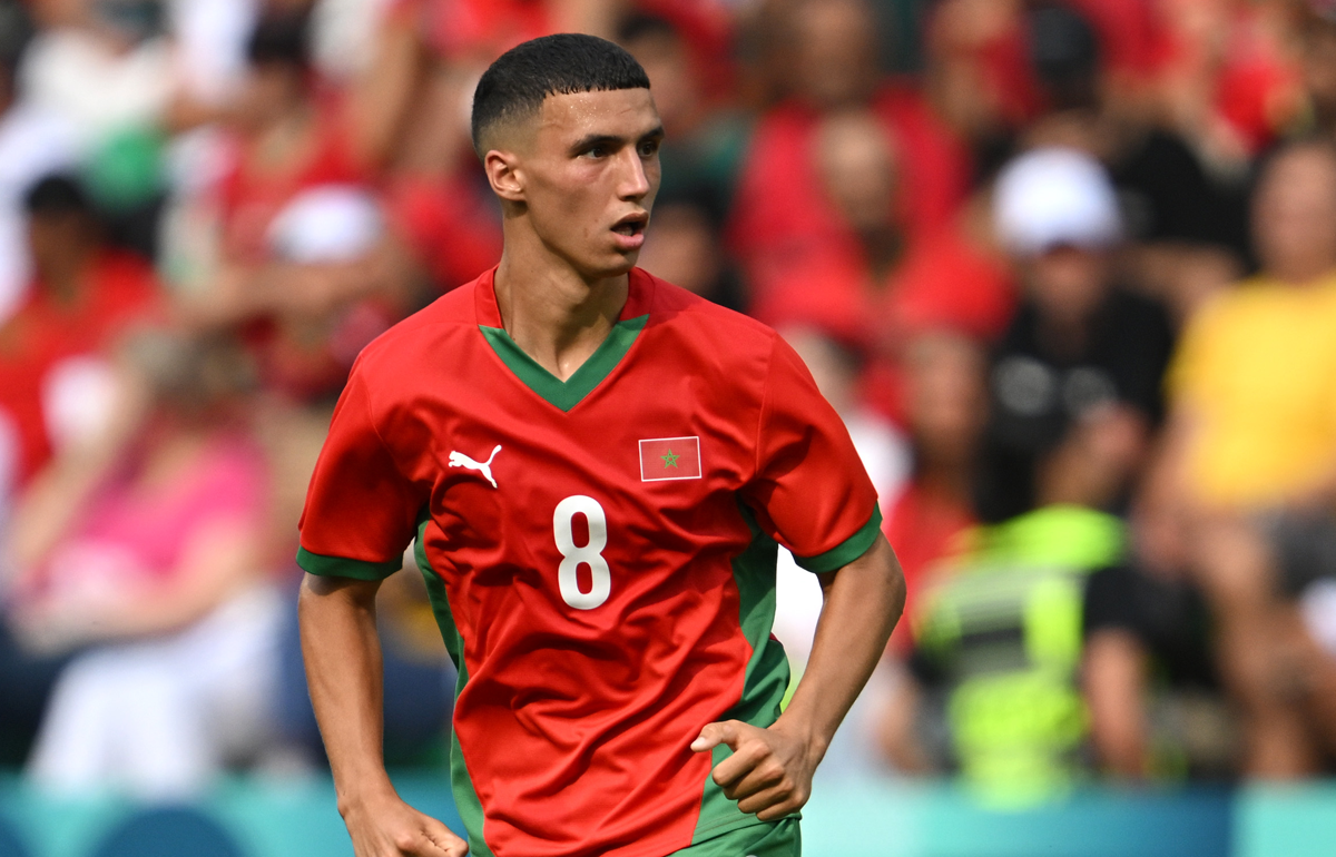 パリ五輪でモロッコの銅メダルに貢献したエル・カンヌス