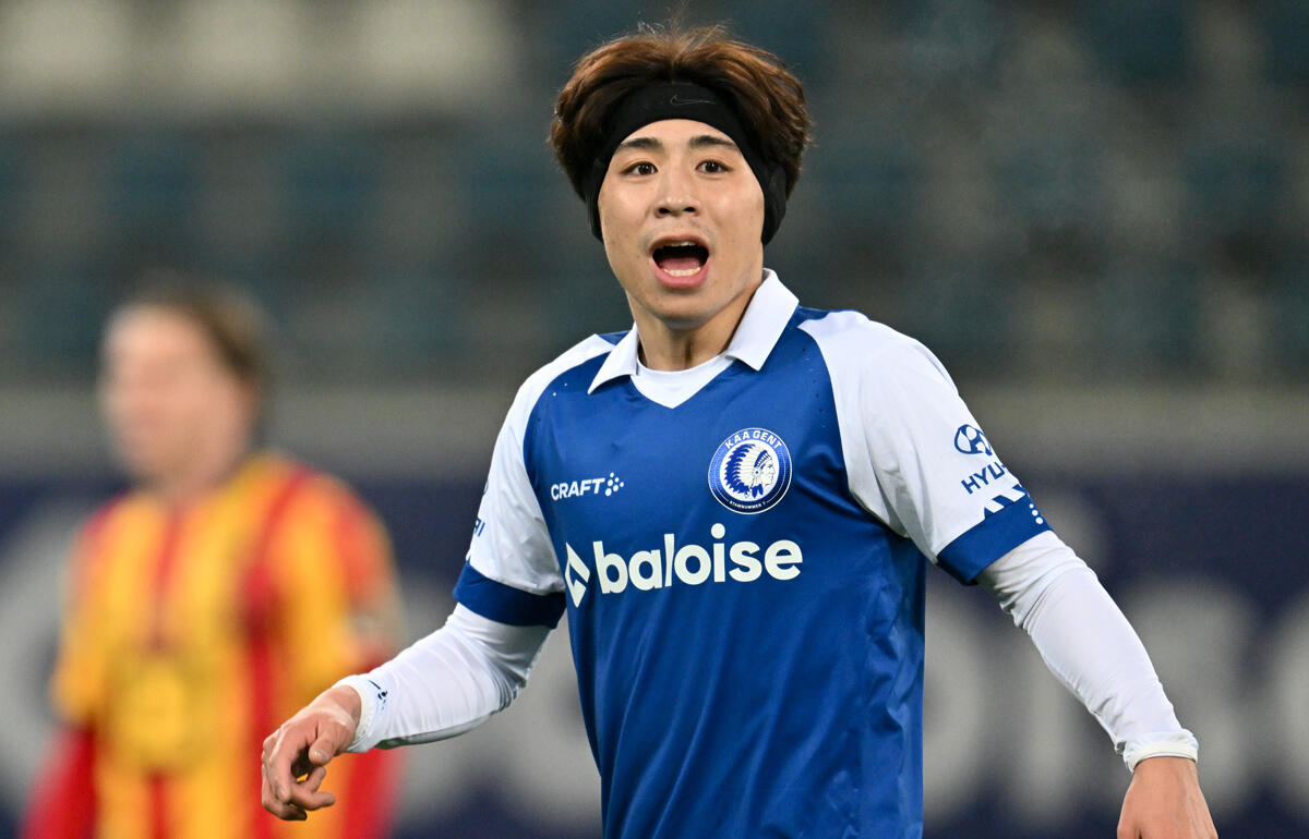 ヘントで半年間プレーした横田大祐