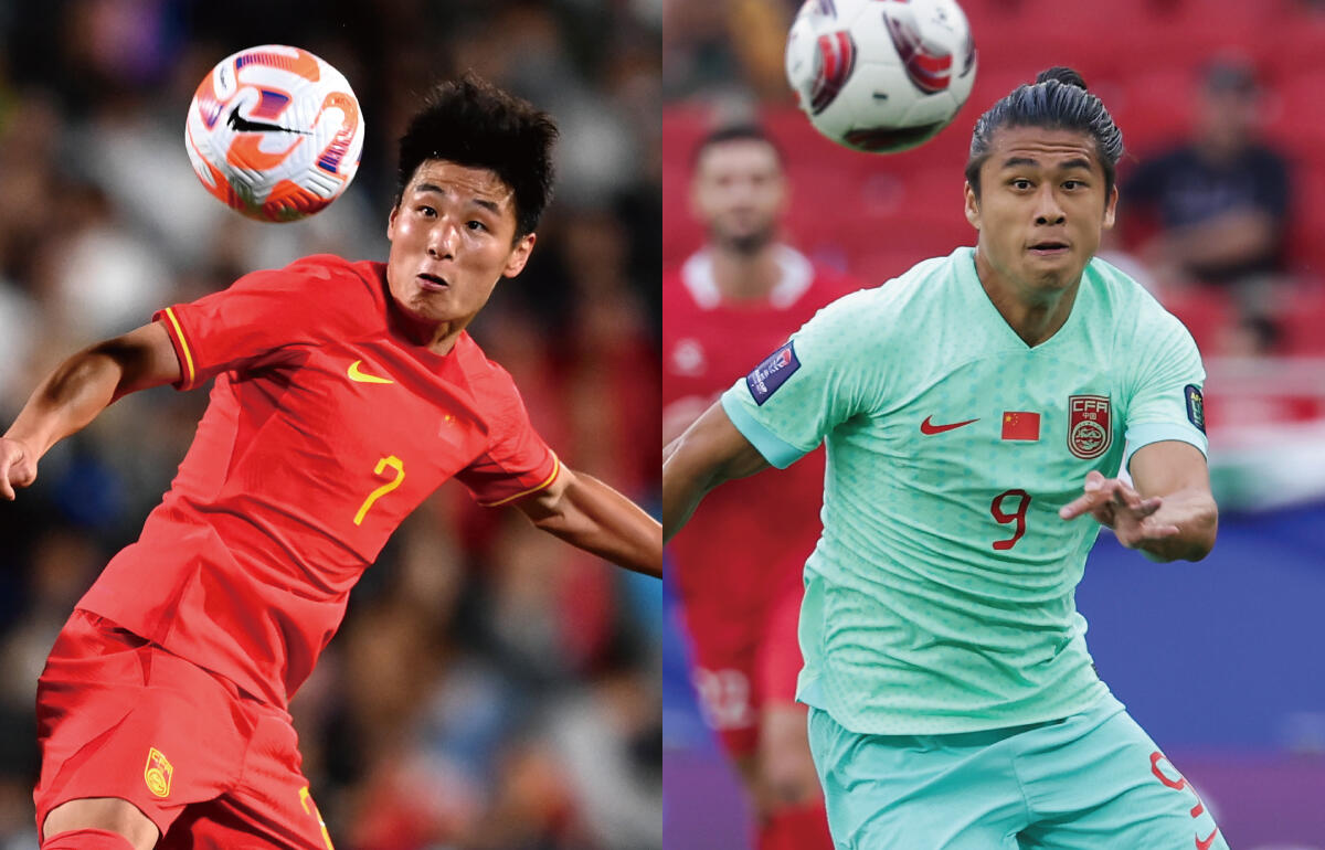 FWウー・レイ(上海海港)、FWチャン・ユーニン(北京国安)