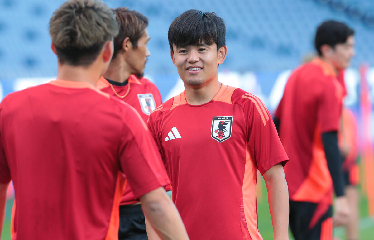 最終予選へ意気込みを語った久保建英