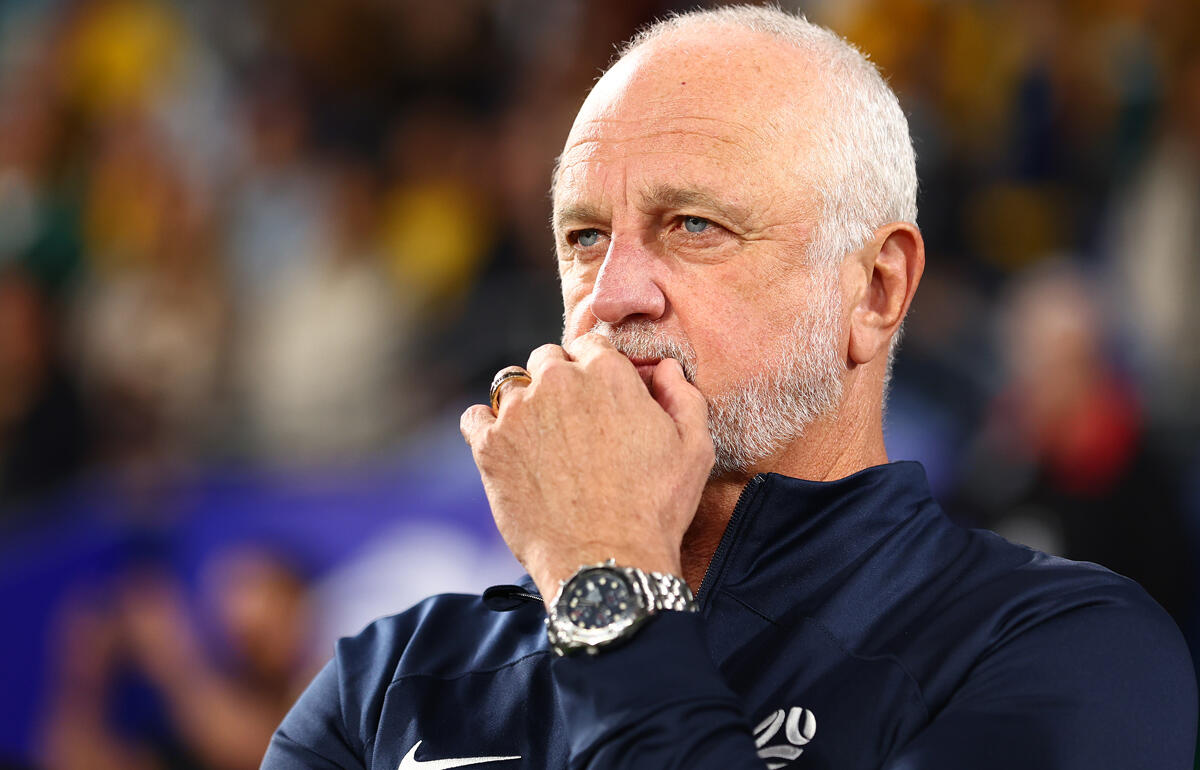 初戦黒星スタートとなったオーストラリア代表のアーノルド監督