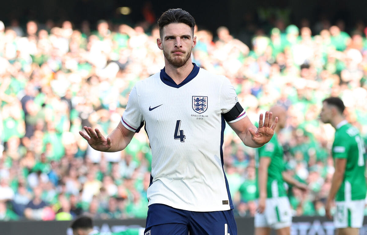 かつてプレーしたアイルランド相手にゴールのライス