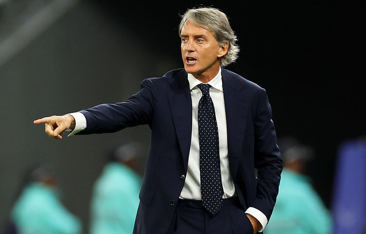 逆転勝利のマンチーニ監督