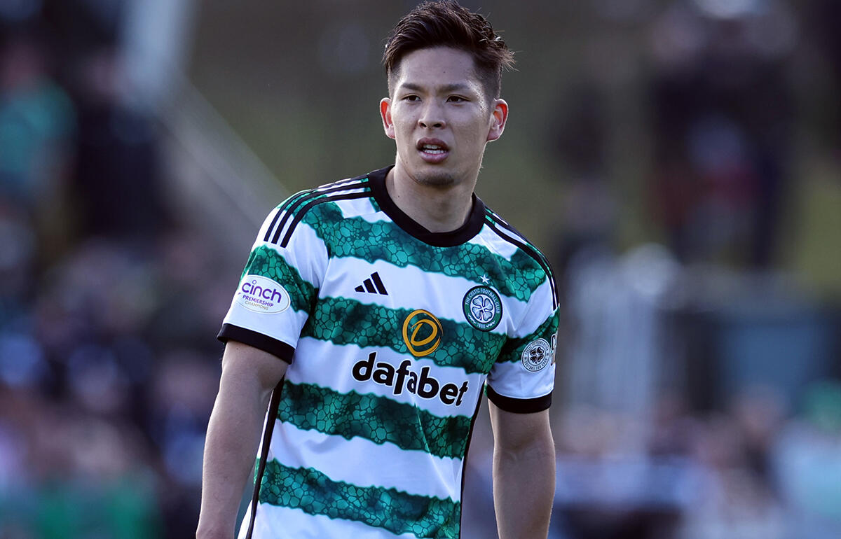 バーミンガム加入後初ゴールを決めたDF岩田智輝(写真はセルティック時代)