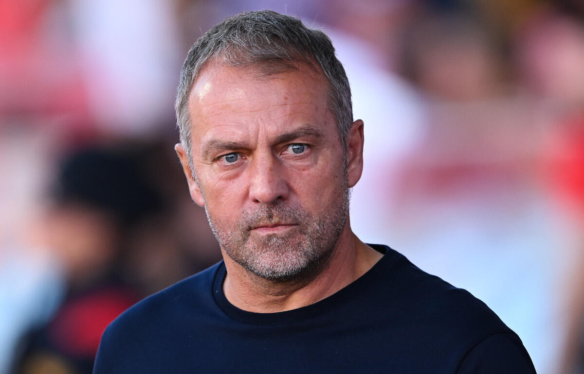 モナコ戦に臨むフリック監督