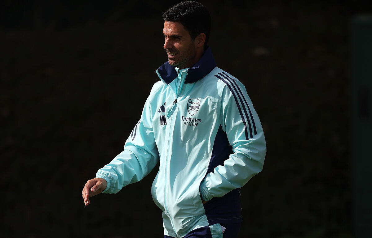 CLでチームのクオリティを証明したいと意気込むミケル・アルテタ監督