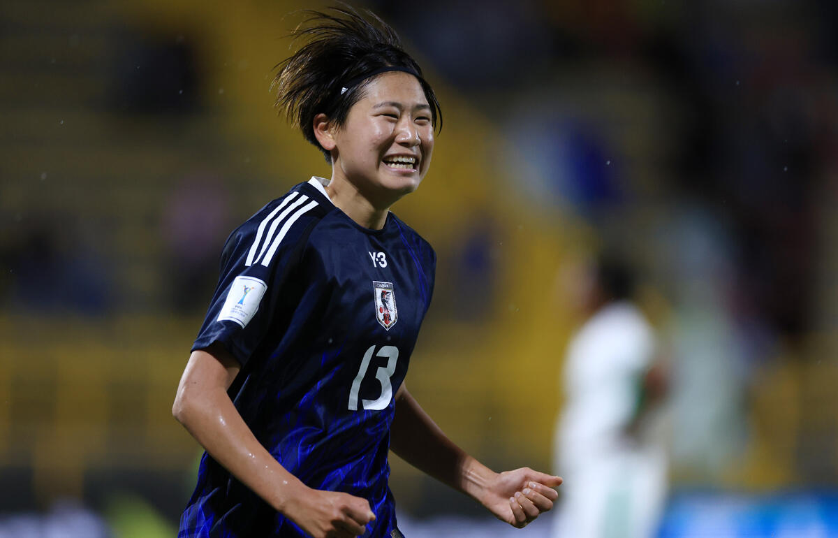 今大会ここまで5ゴールを決めている土方麻椰