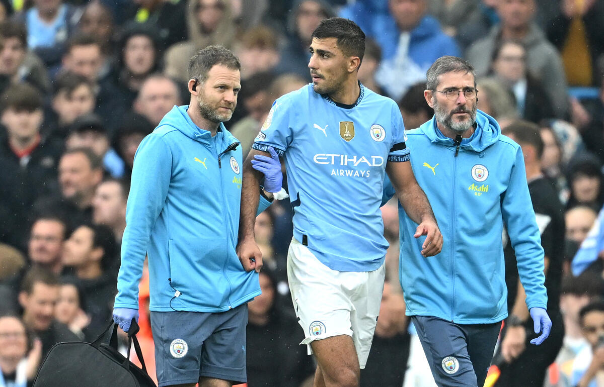 ロドリはアーセナル戦で負傷し今季が終了した