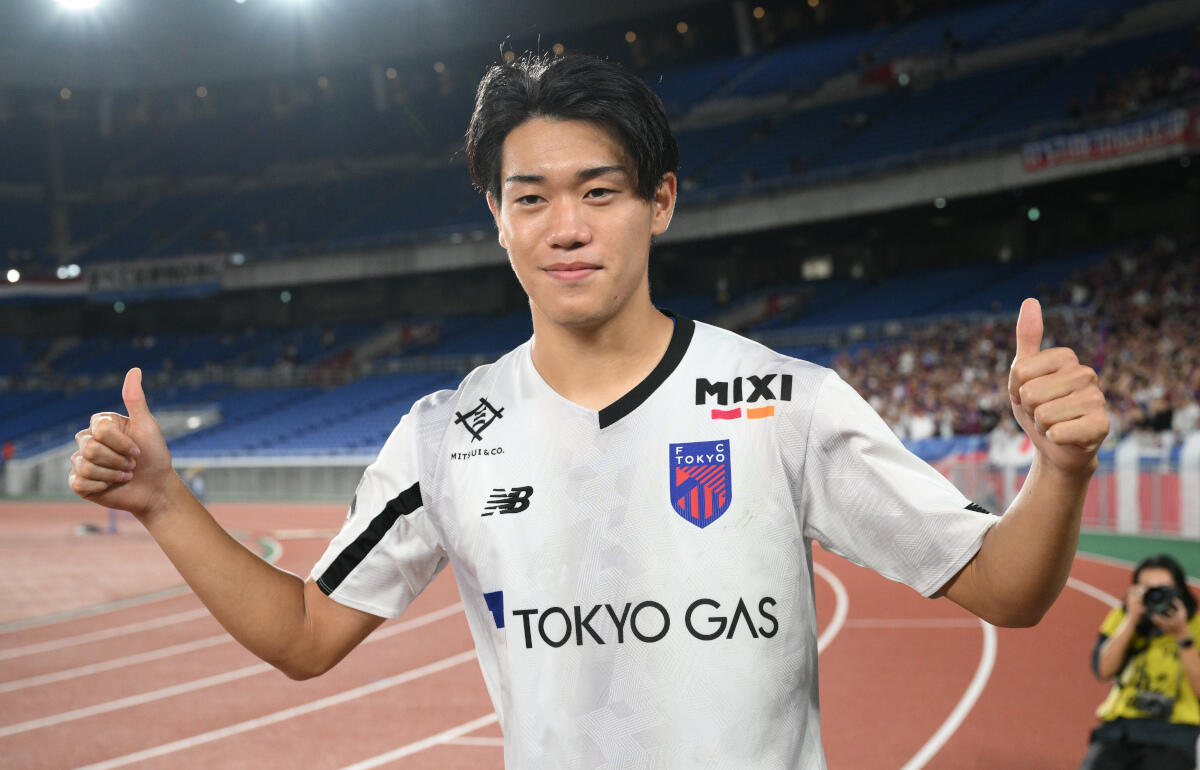 2点目を決めた俵積田晃太