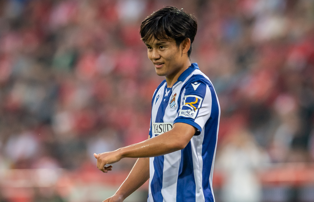 今季2点目を決めた久保建英