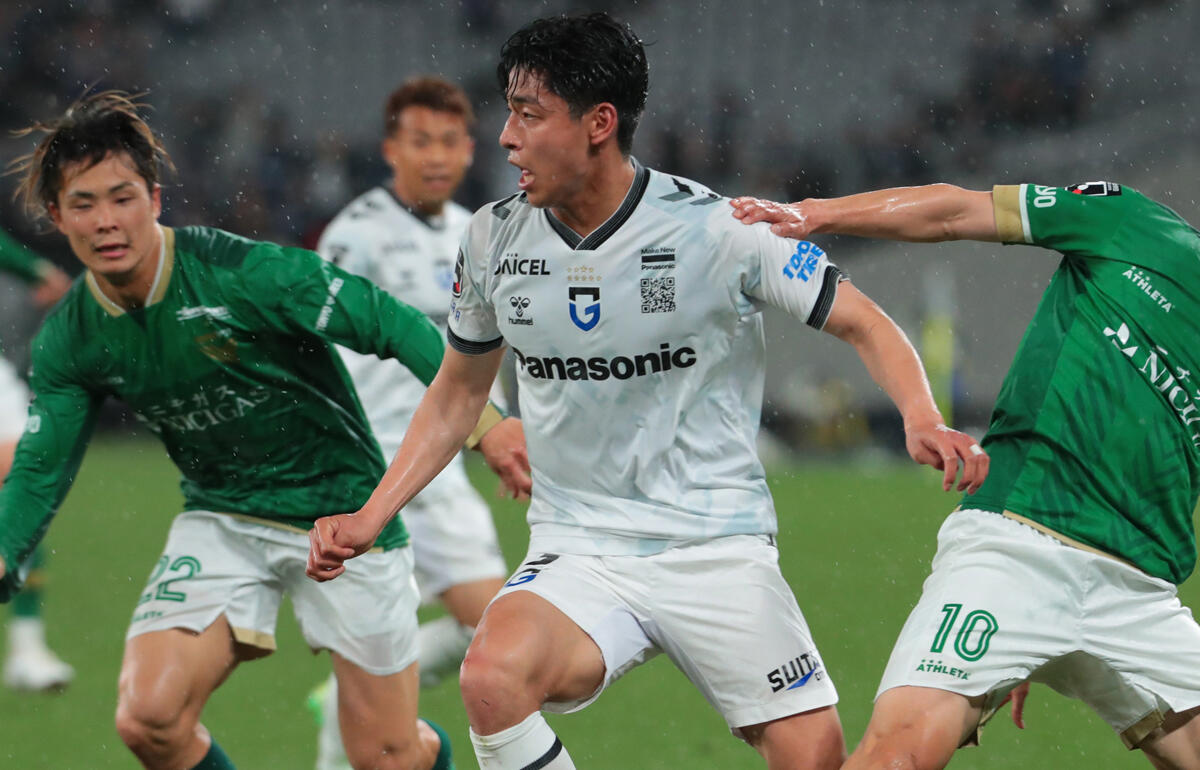 G大阪で実戦復帰の半田陸