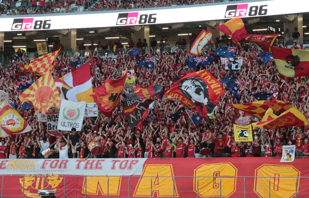 名古屋MFホセ・カラバリが左内転筋肉離れ…