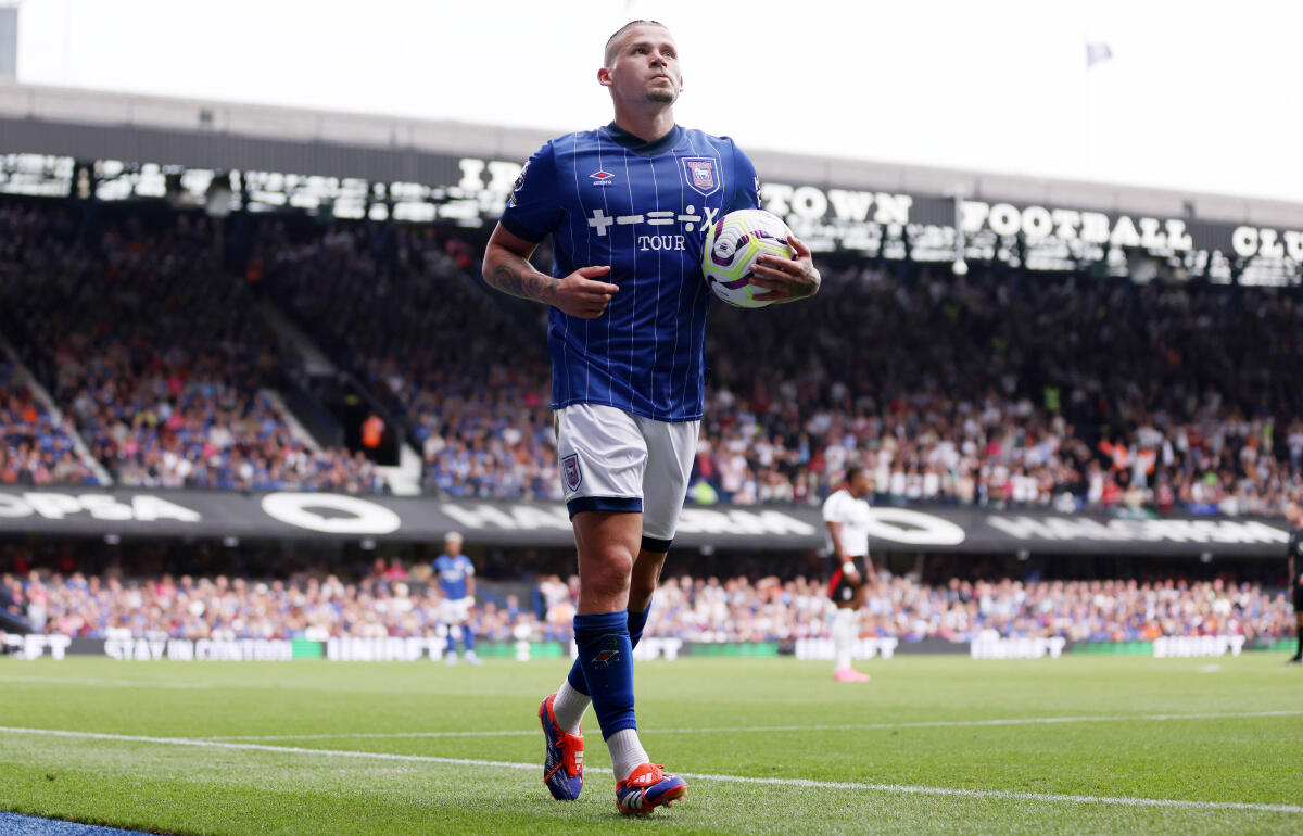 今季からイプスウィッチでプレーするフィリップス