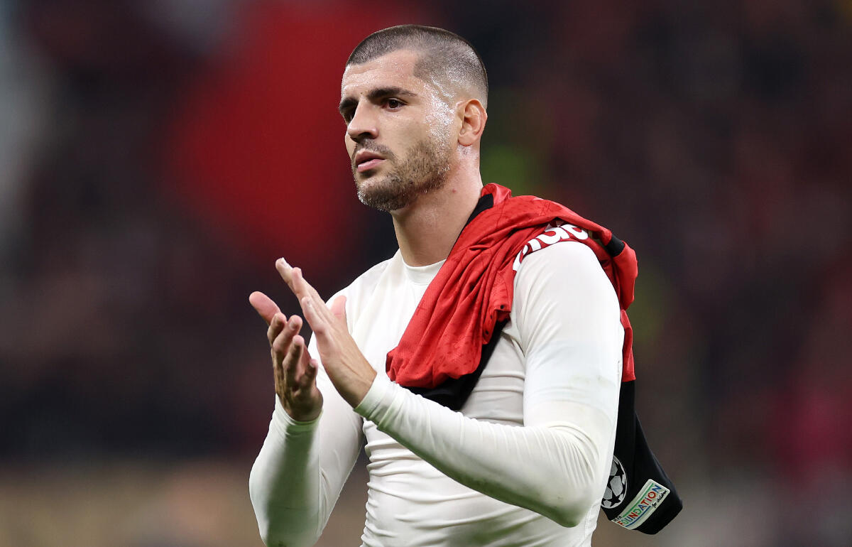 今季からミラン入りのモラタ