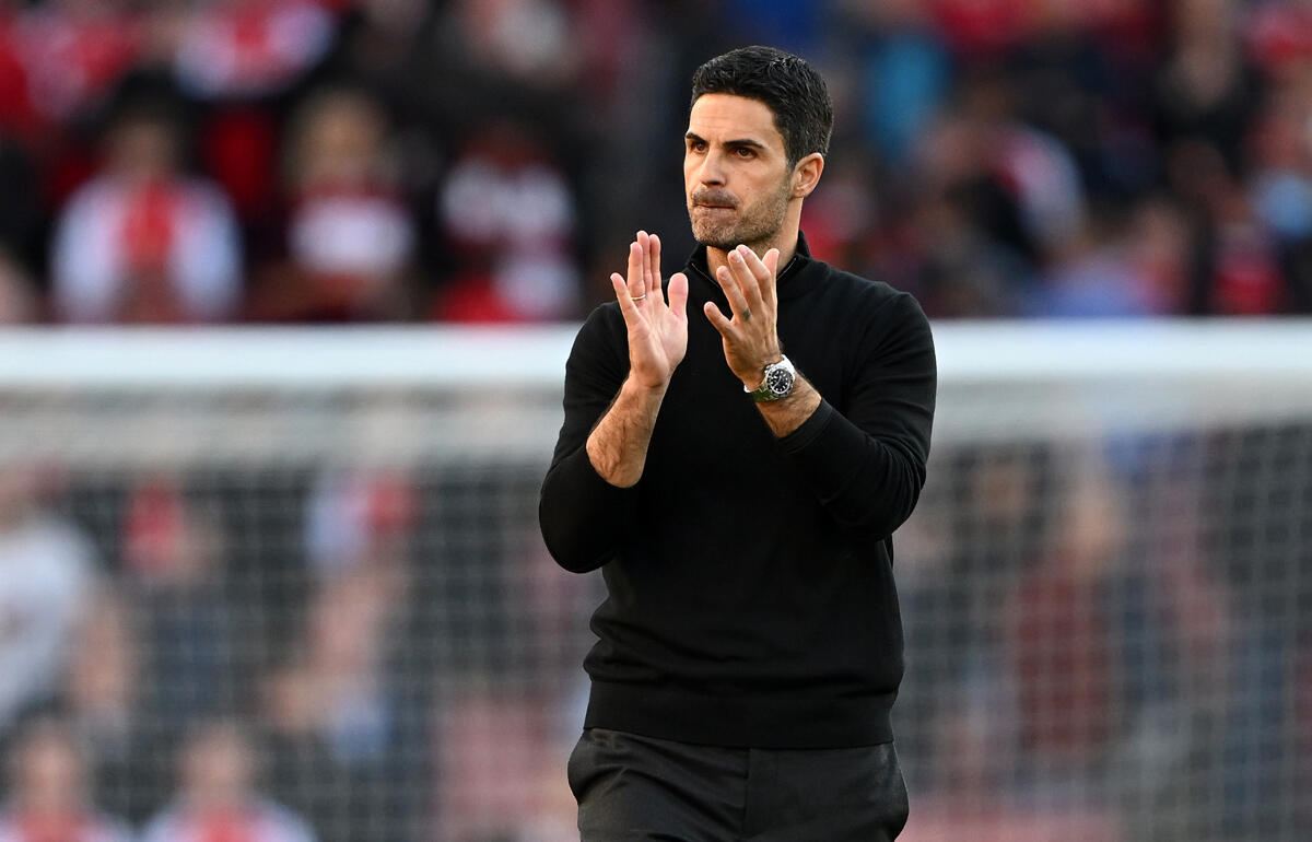 ホーム400勝目のメモリアルゲームを指揮したアルテタ監督