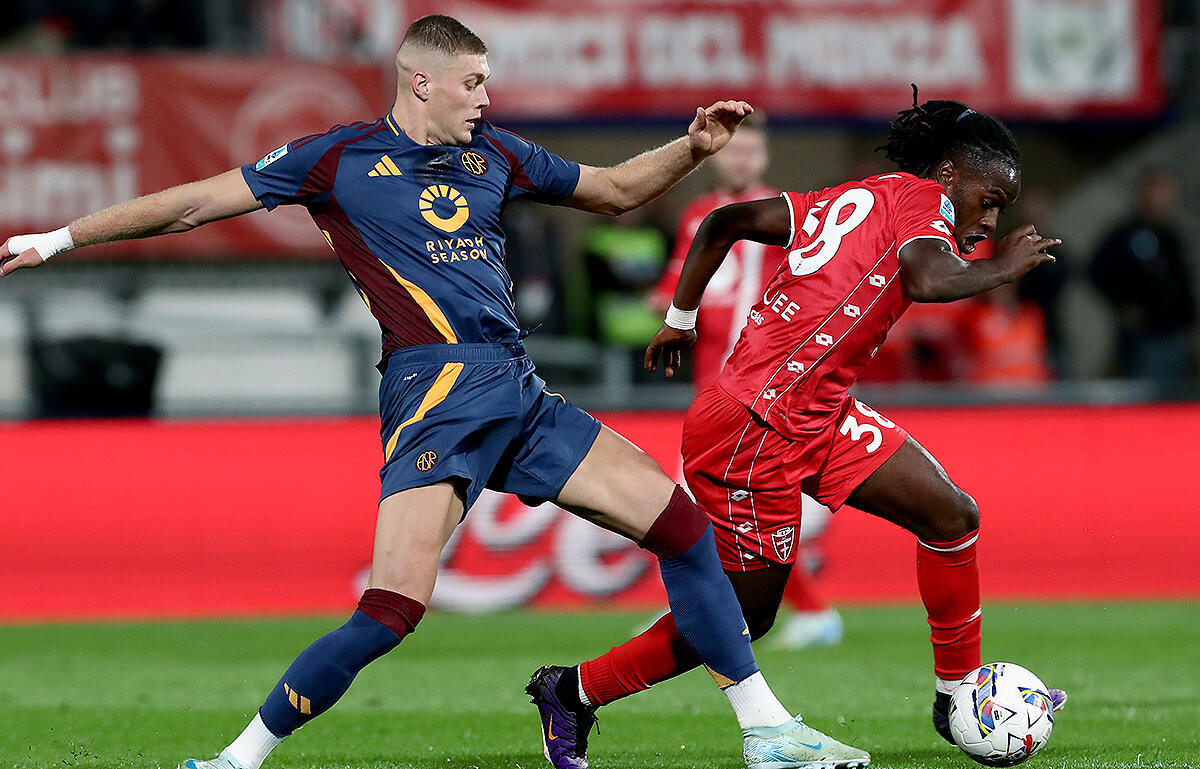 ローマはモンツァとドロー